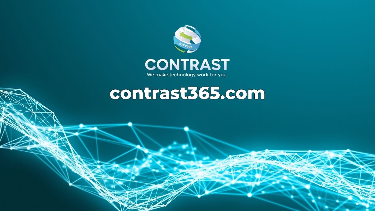 contrast logo and contrast365.com text